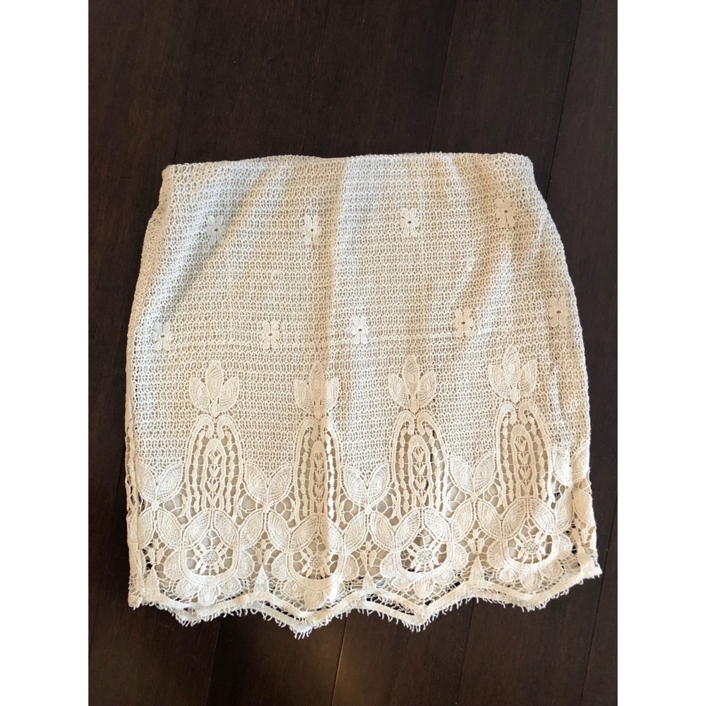 Crochet skirt